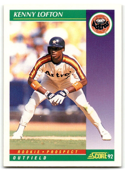 1992 Score Kenny Lofton Houston Astros #845