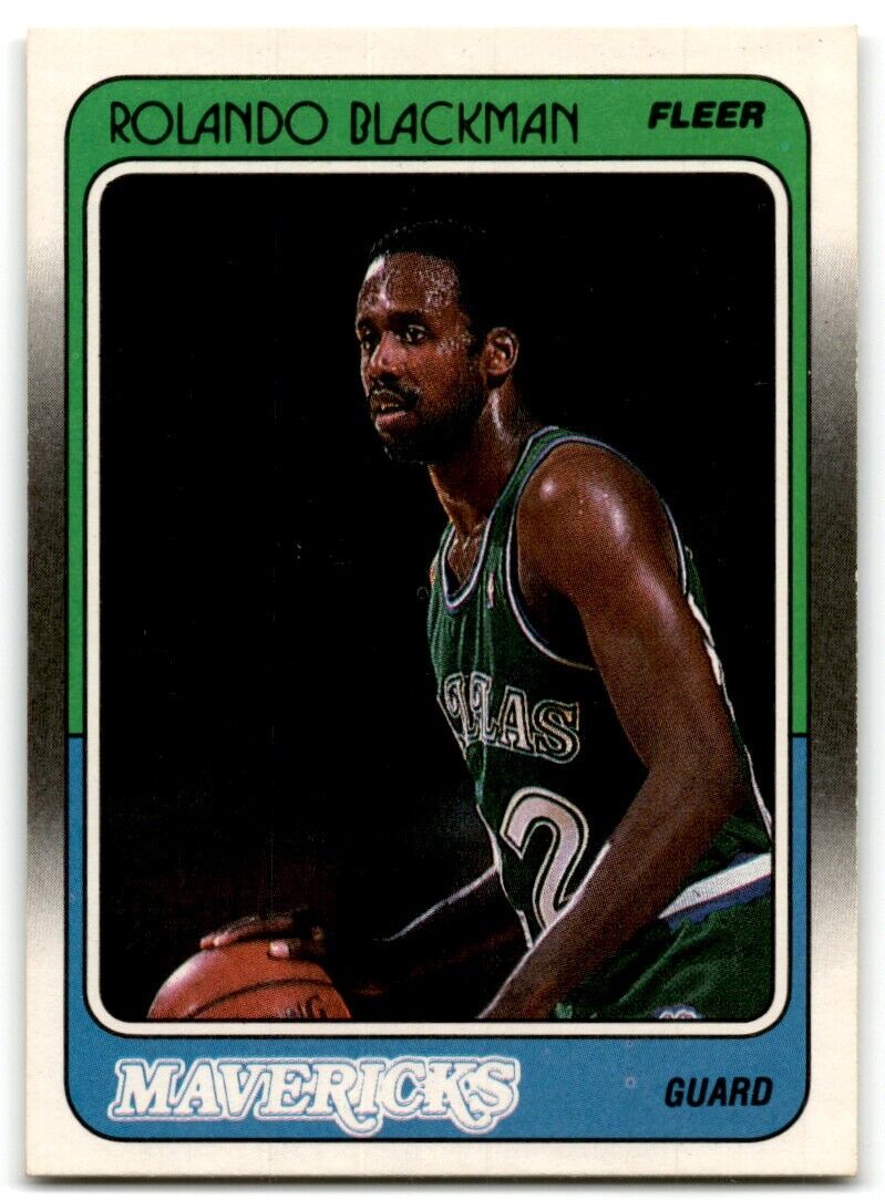 1988-89 Fleer Rolando Blackman Dallas Mavericks #28