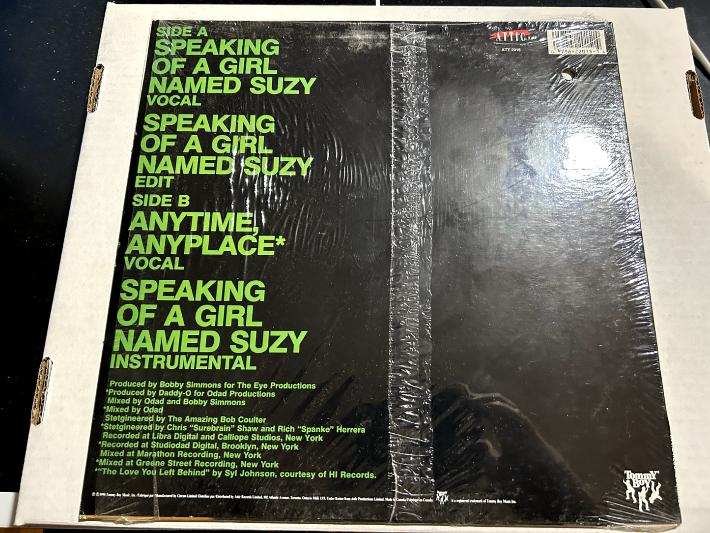 Stetsasonic – Speaking Of A Girl Named Suzy / Anytime, Anyplace