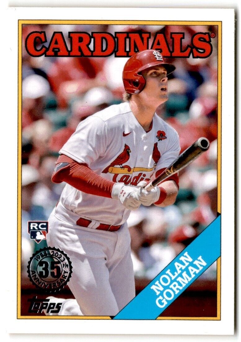 2022 Topps Nolan Gorman Rookie St. Louis Cardinals #T88-97