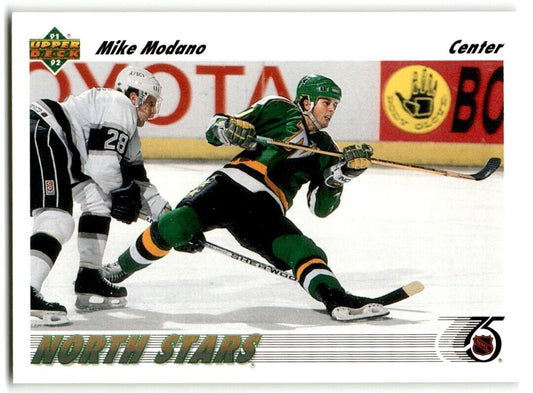 1991-92 Upper Deck Mike Modano Minnesota North Stars #160B