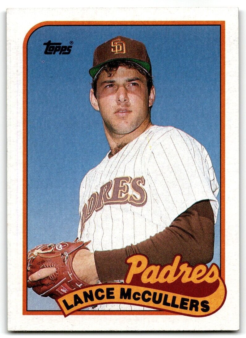 1989 Topps Lance McCullers San Diego Padres #307