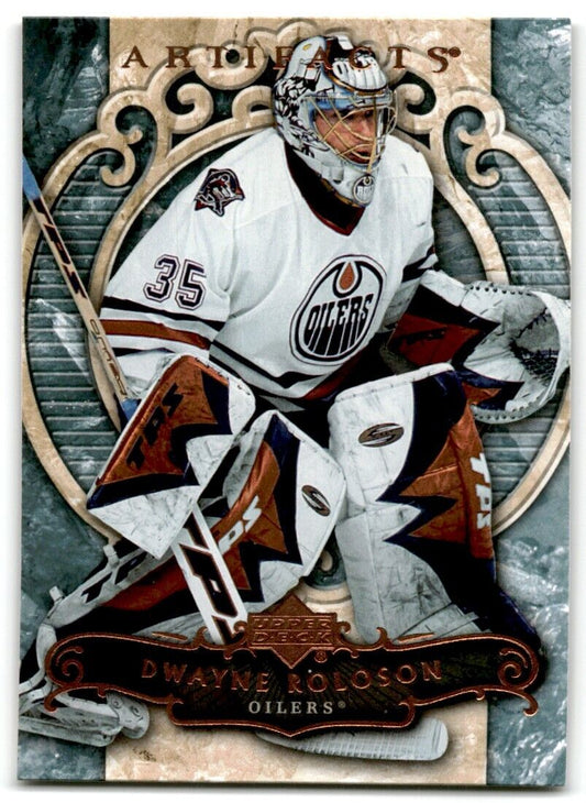 2007-08 Upper Deck Artifacts Dwayne Roloson Edmonton Oilers #90