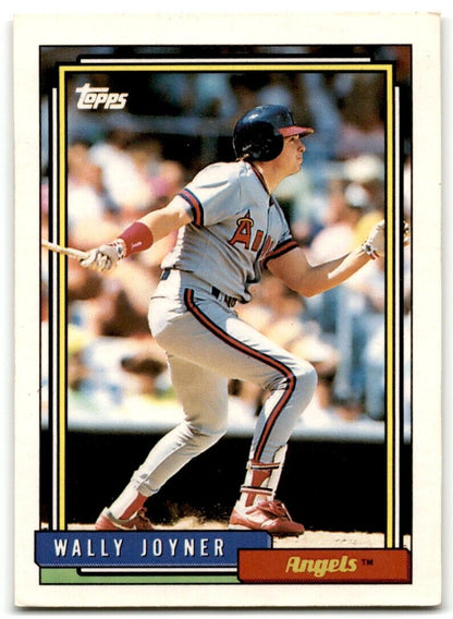 1992 Topps Wally Joyner California Angels #629