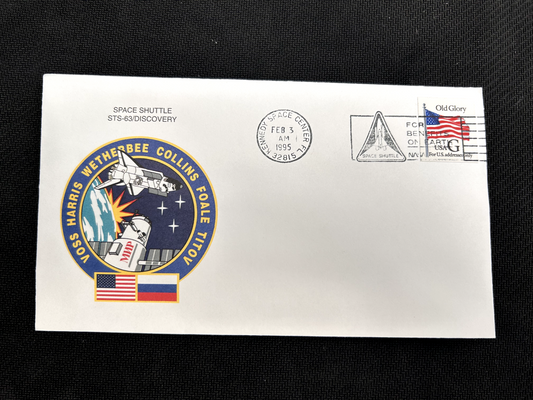 NASA Space Shuttle Discovery STS-63 cover