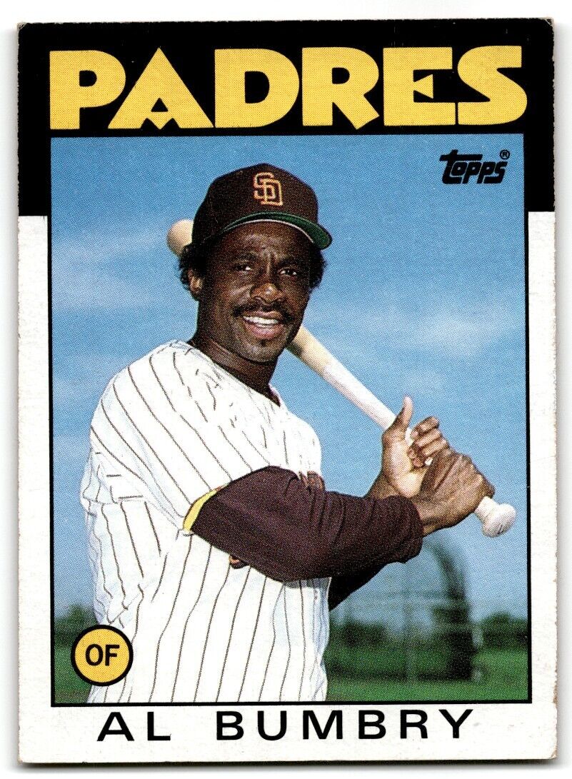 1986 Topps Al Bumbry San Diego Padres #583