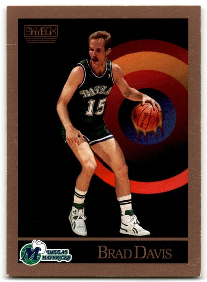 1990-91 SkyBox Brad Davis Dallas Mavericks #62