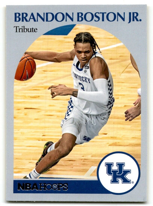 2021-22 Panini Chronicles Draft Picks Brandon Boston Jr. Kentucky Wildcats #75