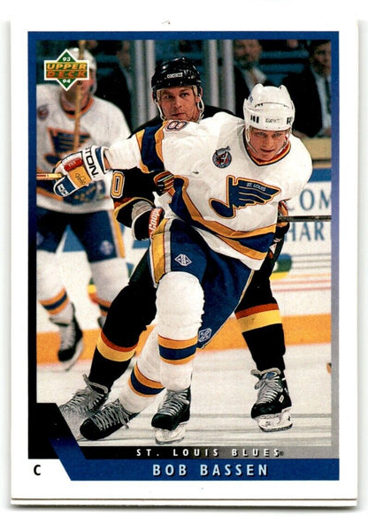 1993-94 Upper Deck Bob Bassen St. Louis Blues #2