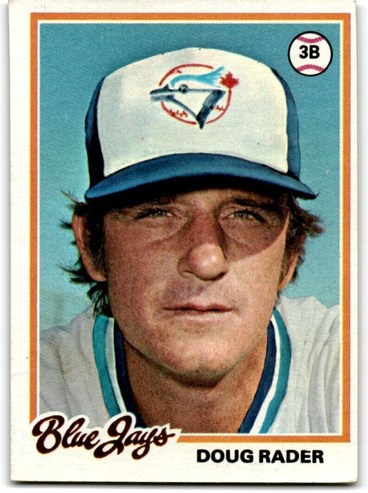 1978 Topps Doug Rader Toronto Blue Jays #651