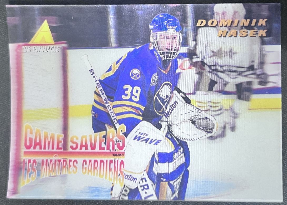 1995-96 Pinnacle McDonald's Game Winners Dominik Hasek Buffalo Sabres #MCD-28