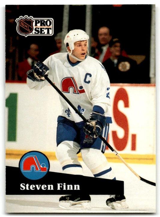 1991-92 Pro Set Steven Finn Quebec Nordiques #204