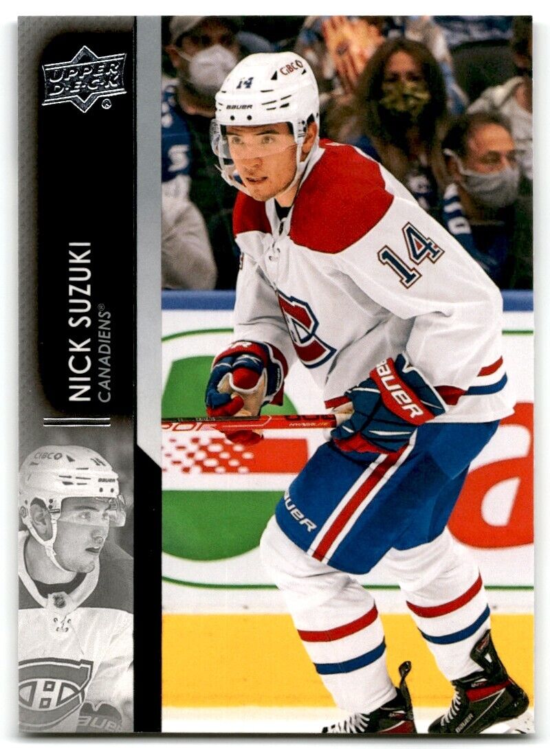 2021-22 Upper Deck Nick Suzuki Montreal Canadiens #349