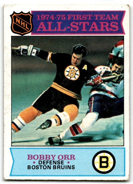 1975-76 Topps Bobby Orr Boston Bruins #288