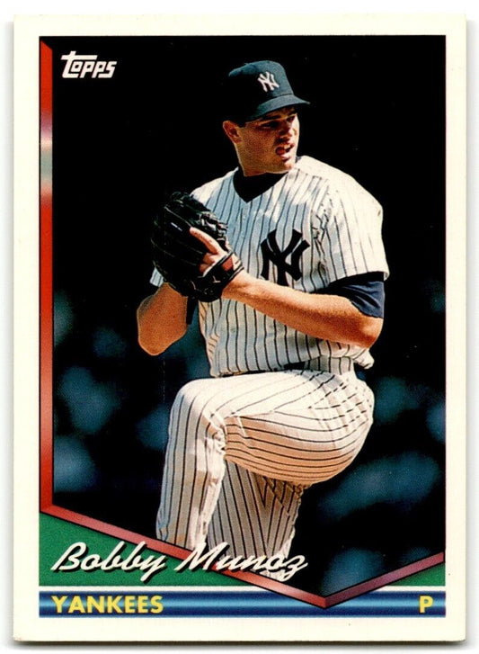 1994 Topps Bobby Munoz New York Yankees #144