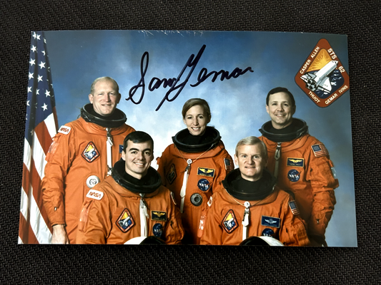 NASA Astronaut CHARLES GEMAR (SAM) Authentic Hand Signed Autograph 5X7