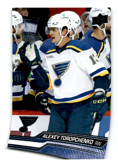 2023-24 Upper Deck Alexey Toropchenko St. Louis Blues #155