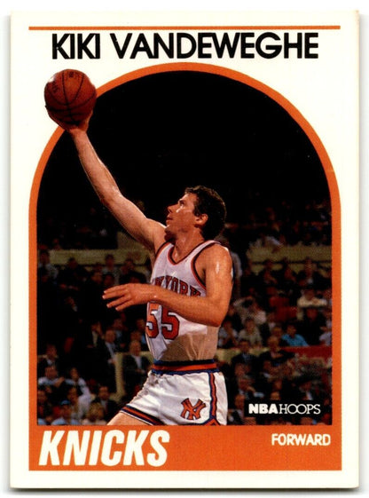 1989-90 Hoops Kiki Vandeweghe New York Knicks #295