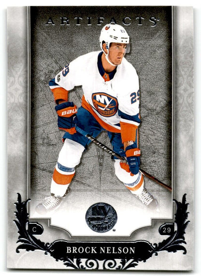 2018-19 Upper Deck Artifacts Brock Nelson New York Islanders #91