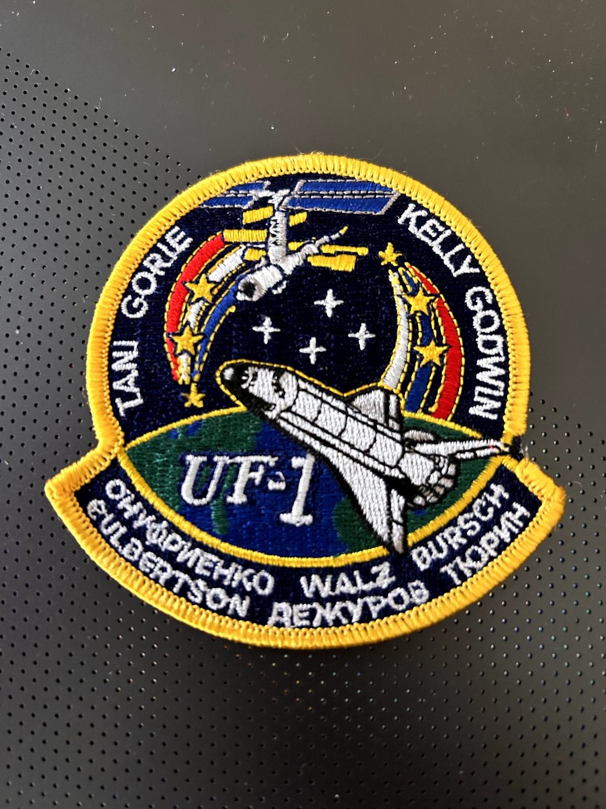 NASA 3 inches mission patch - Space Shuttle STS-108