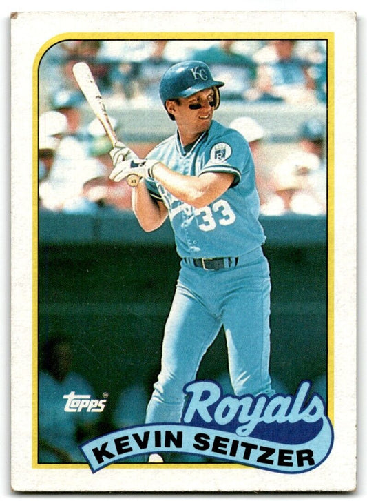 1989 Topps Kevin Seitzer Kansas City Royals #670