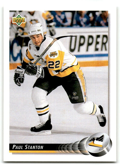 1992-93 Upper Deck Paul Stanton Pittsburgh Penguins #100