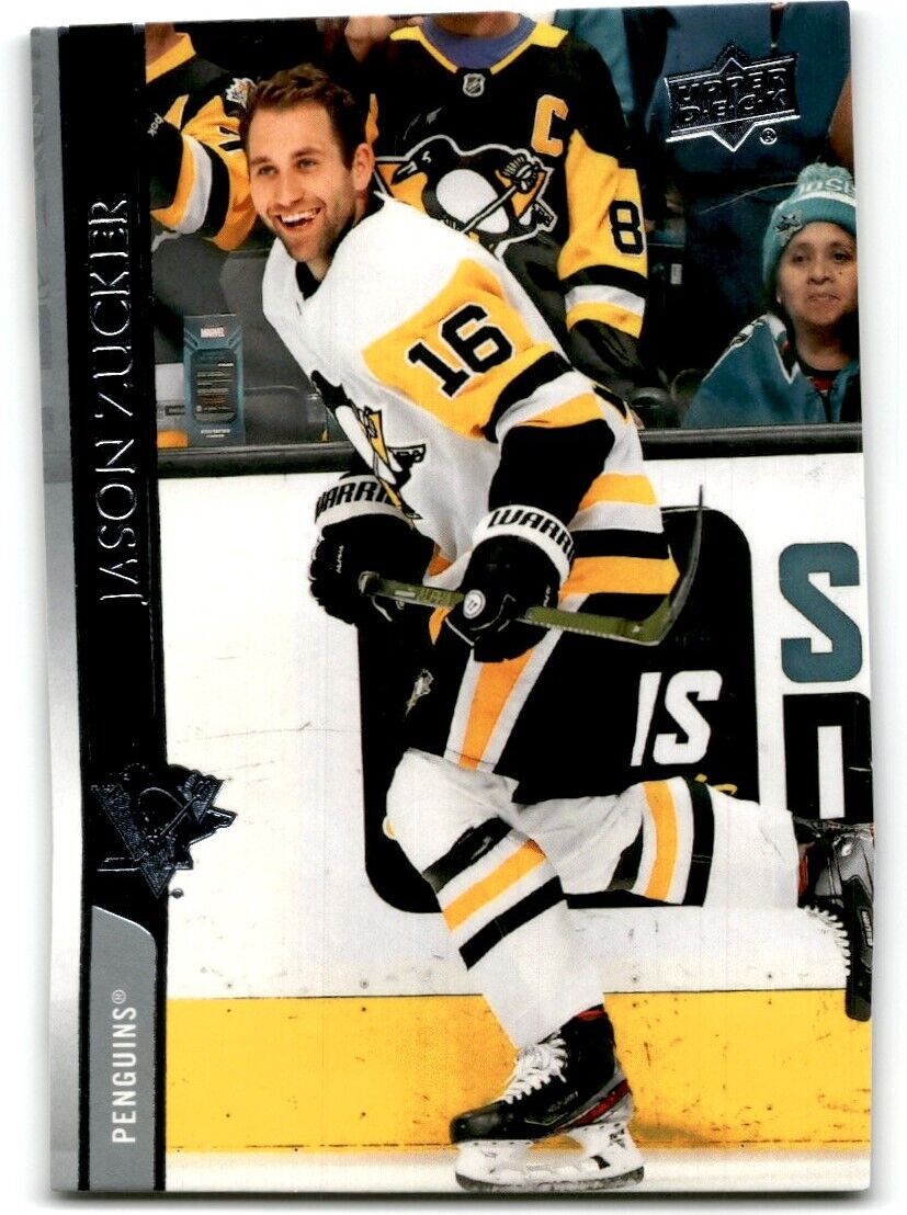 2020-21 Upper Deck Jason Zucker Pittsburgh Penguins #145