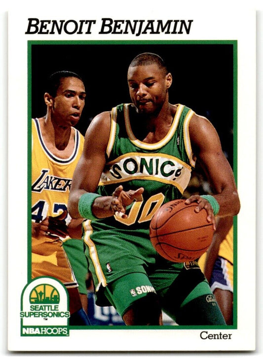 1991-92 Hoops Benoit Benjamin Seattle SuperSonics #197