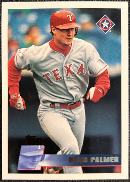 1996 Topps Dean Palmer Texas Rangers #379