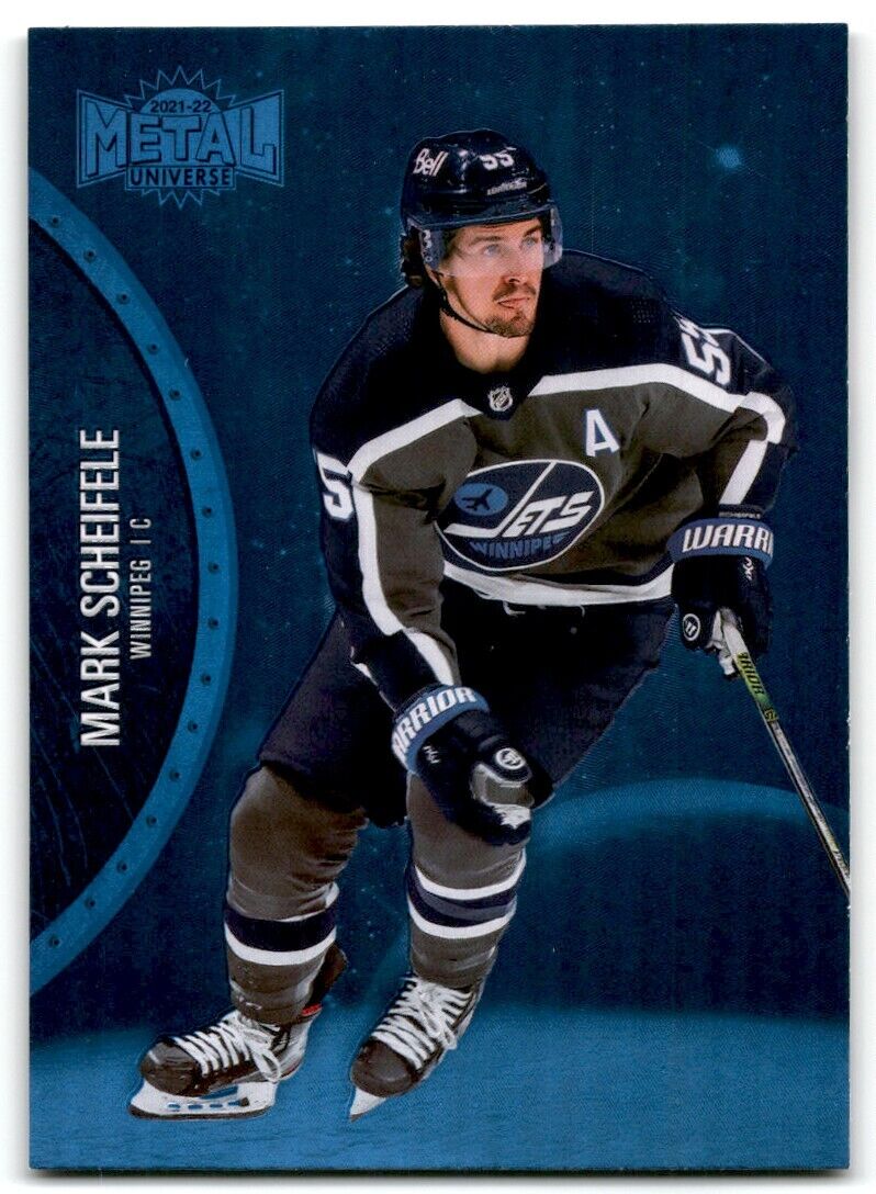 2021-22 Skybox Metal Universe Mark Scheifele Winnipeg Jets #124