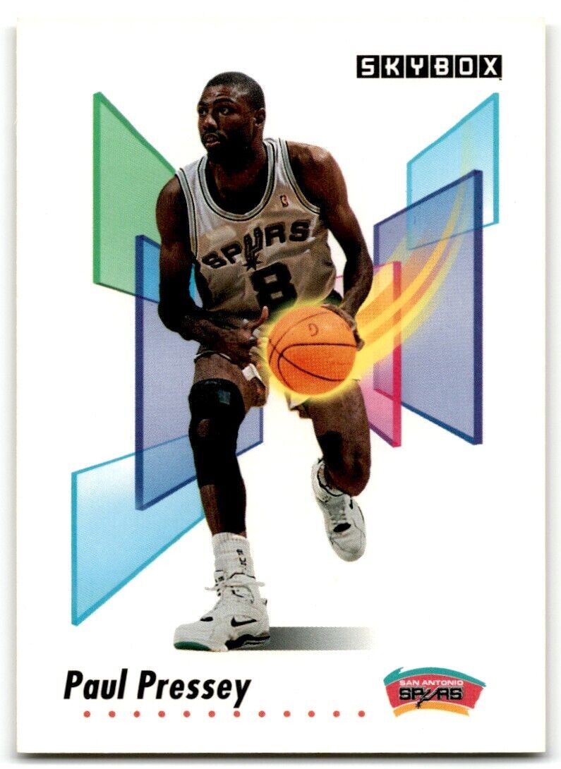 1991-92 SkyBox Paul Pressey San Antonio Spurs #260