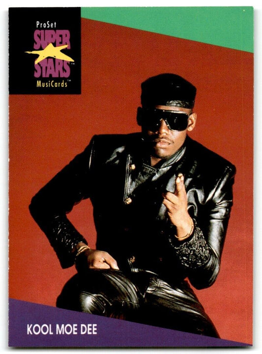 1991-92 ProSet Super Stars MusiCard Kool Moe Dee #128