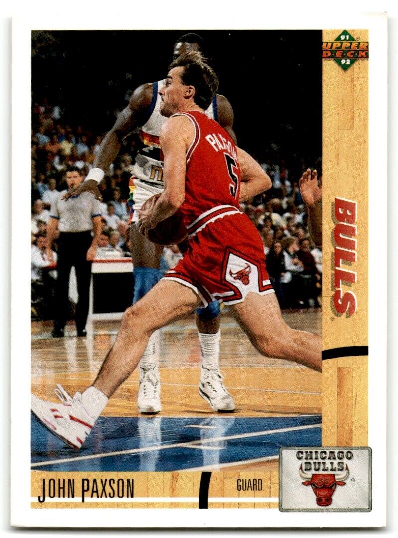 1992-93 Upper Deck John Paxson Chicago Bulls #CH7