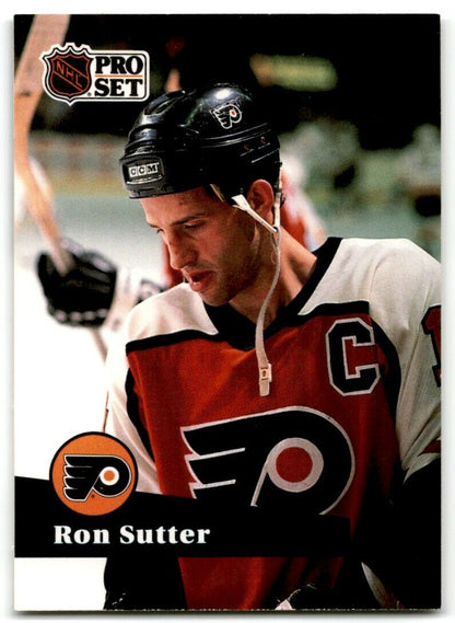 1991-92 Pro Set Ron Sutter Philadelphia Flyers #178