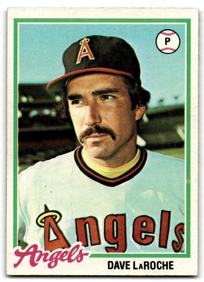 1978 Topps Dave LaRoche California Angels #454