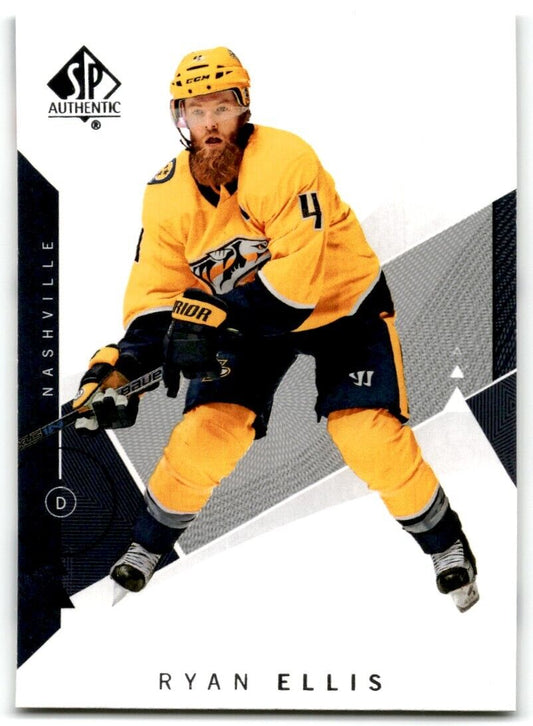 2018-19 SP Authentic Ryan Ellis Nashville Predators #86