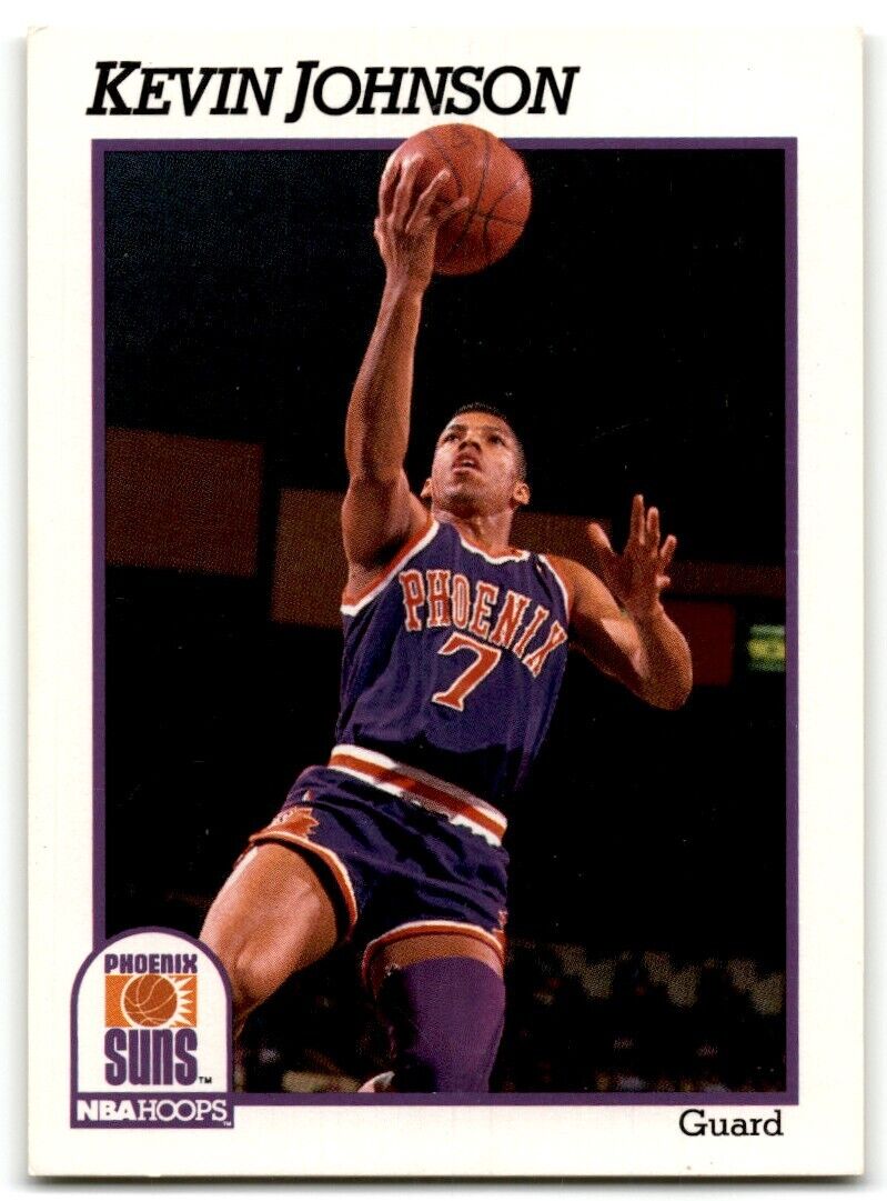 1991-92 Hoops Kevin Johnson Phoenix Suns #165