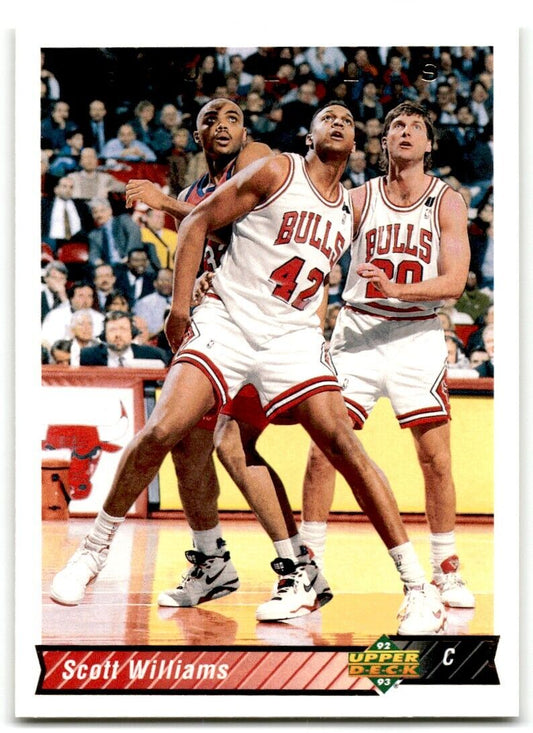 1992-93 Upper Deck Scott Williams Chicago Bulls #171