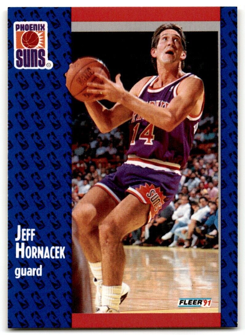 1991-92 Fleer Jeff Hornacek Phoenix Suns #160