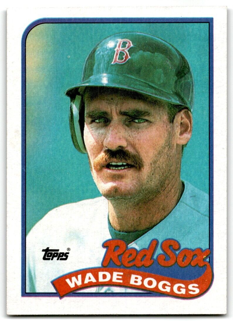 1989 Topps Wade Boggs Boston Red Sox #600