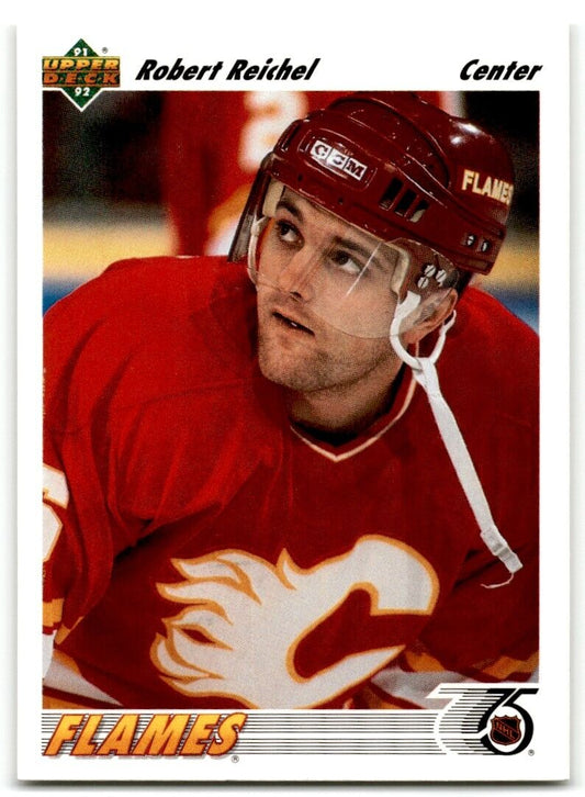 1991-92 Upper Deck Robert Reichel Calgary Flames #223