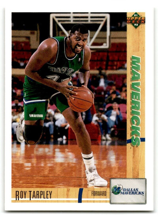 1991-92 Upper Deck Roy Tarpley Dallas Mavericks #152