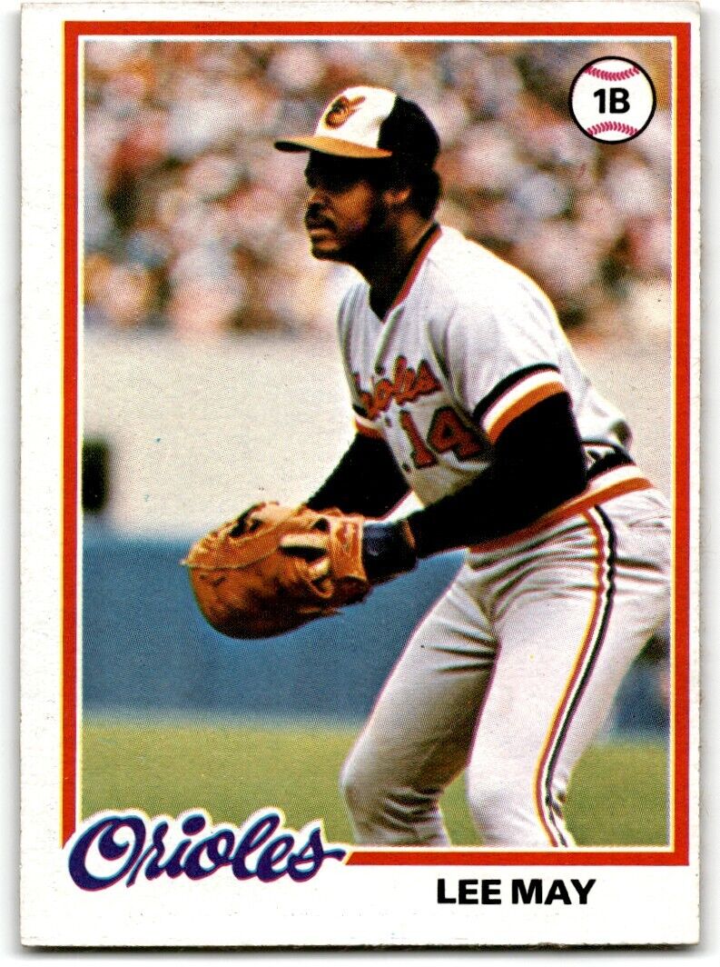 1978 Topps Lee May Baltimore Orioles #640