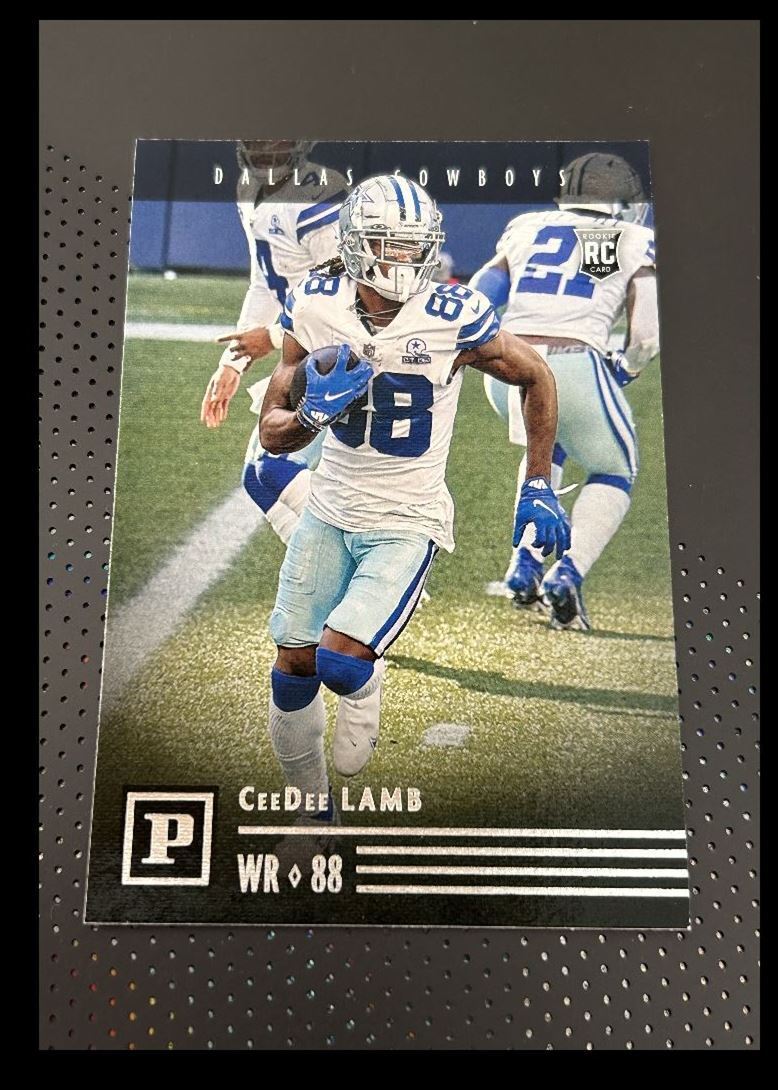 2020 Panini Chronicles CeeDee Lamb Rookie Dallas Cowboys #PA-14