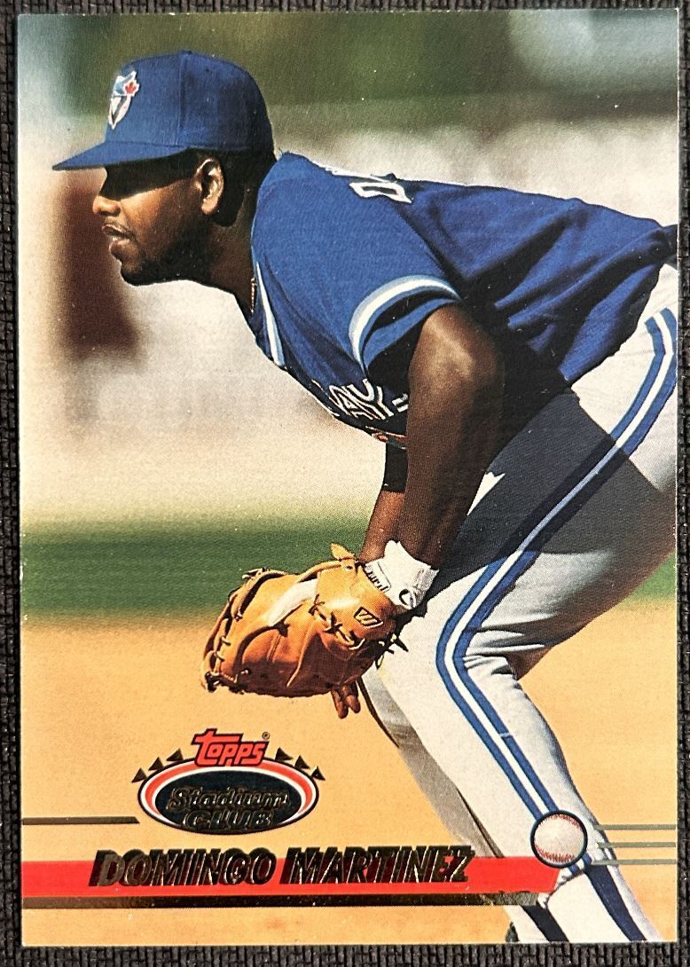 1993 Topps Stadium Club Domingo Martinez Toronto Blue Jays #727