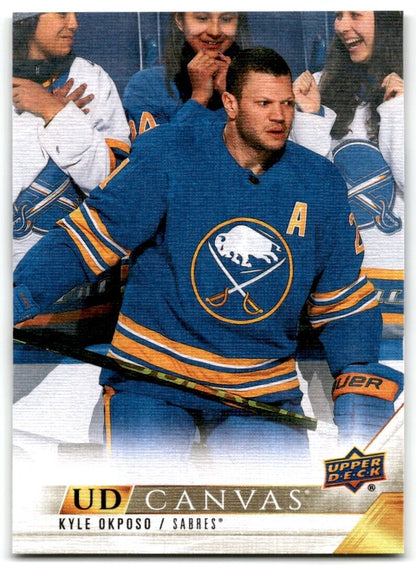 2021-22 Upper Deck UD Canvas Kyle Okposo Buffalo Sabres #C11