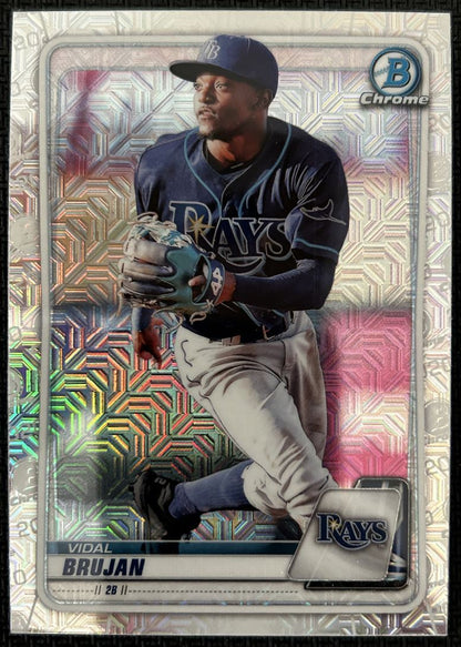 2020 Bowman Chrome Prospects Vidal Brujan Tampa Bay Rays #BCP-241