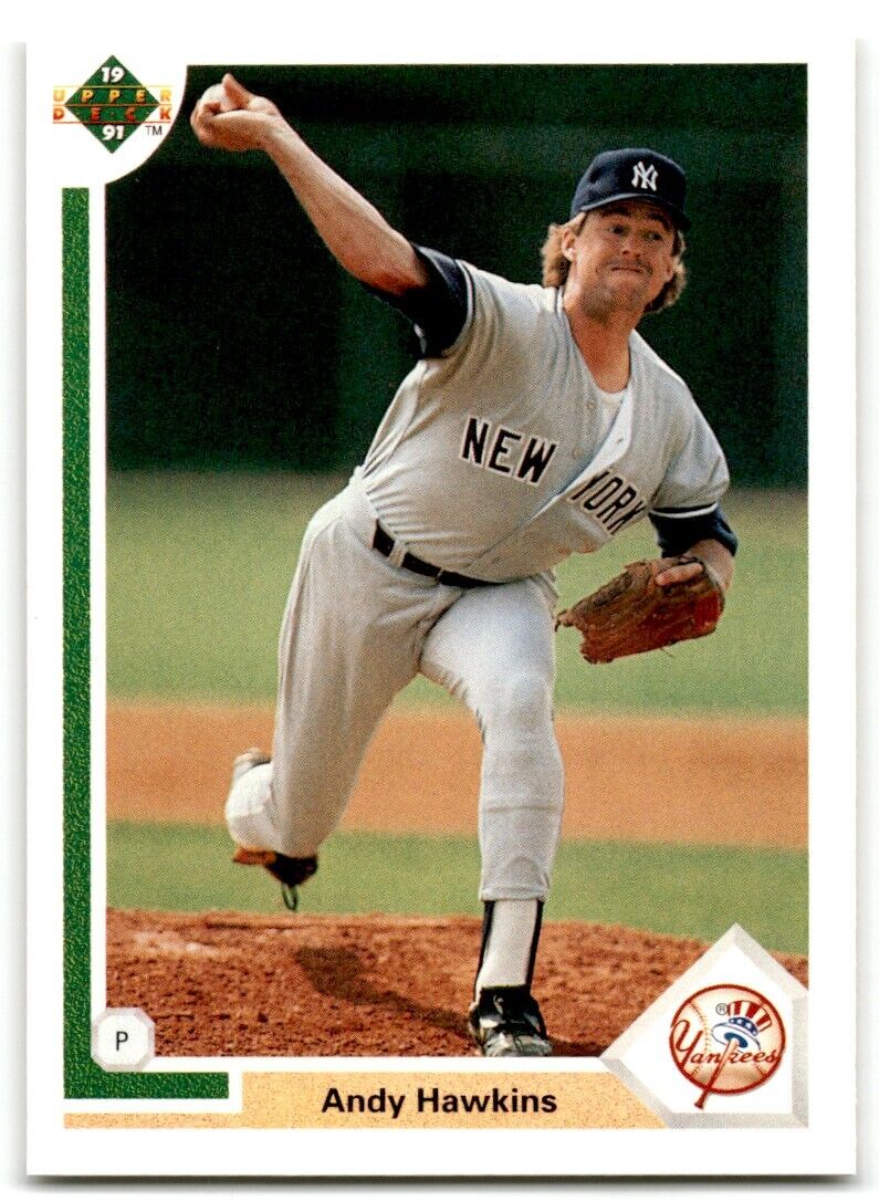 1991 Upper Deck Andy Hawkins New York Yankees #333