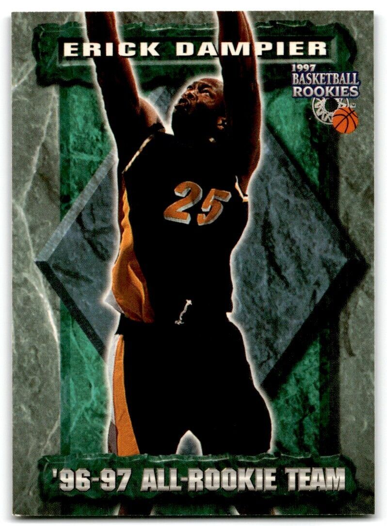 1997-98 Score Board Rookies Erick Dampier Indiana Pacers #81