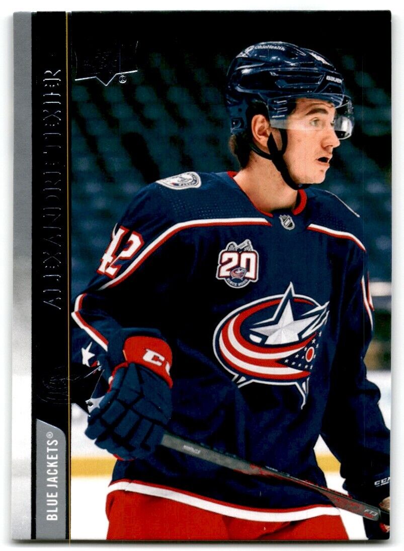 2020-21 Upper Deck Alexandre Texier Columbus Blue Jackets #539